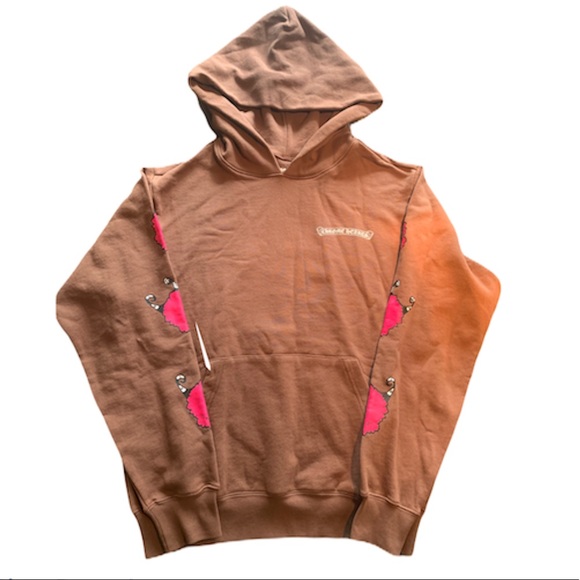 Brown Chrome Hearts Hoodie Online, SAVE 51% - raptorunderlayment.com